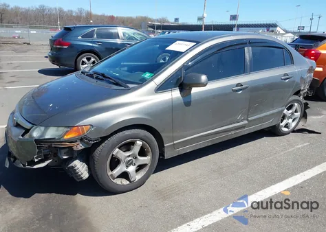 2008 Honda Civic Lx из США, поврежденный, VIN 2HGFA16588H343924